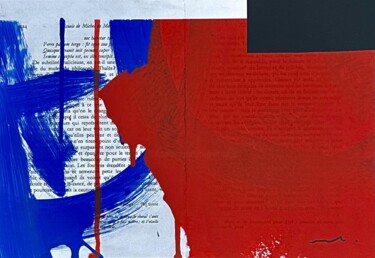 Drawing titled "N11" by Norbert Engel, Original Artwork, Gouache
