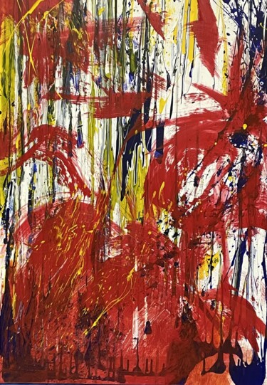 绘画 标题为“Exaltation” 由Audrey Steiner, 原创艺术品, 丙烯