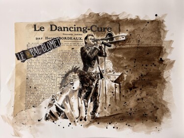 "Dancing cure" başlıklı Resim Bdv tarafından, Orijinal sanat, Mürekkep