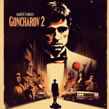 Σχέδιο με τίτλο "Goncharov2" από Françoise Boillot, Αυθεντικά έργα τέχνης, Ψηφιακή εκτύπωση