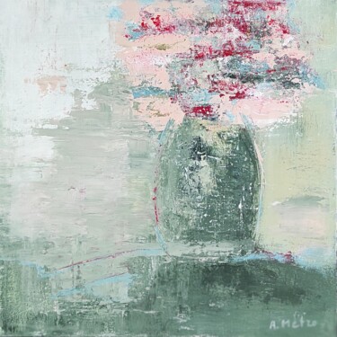 Painting titled "Douceur du matin" by Adeline Metro, Original Artwork, Acrylic