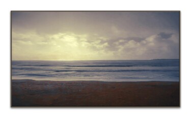 Digital Arts με τίτλο "Plage de la Baule 3" από Virtual Eden, Αυθεντικά έργα τέχνης, Χαρτί