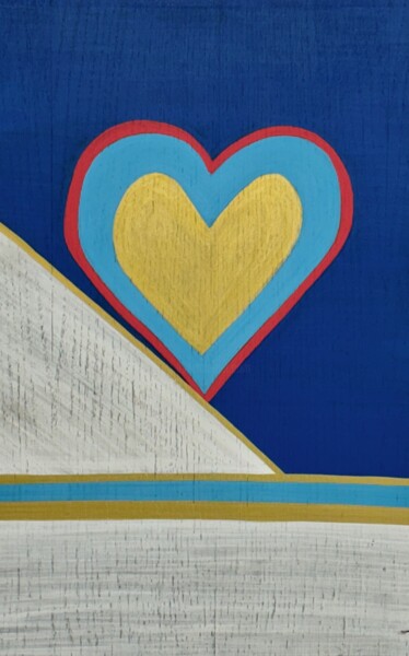 "Un coeur d'or" başlıklı Tablo Timothée Bordenave tarafından, Orijinal sanat, Guaş boya