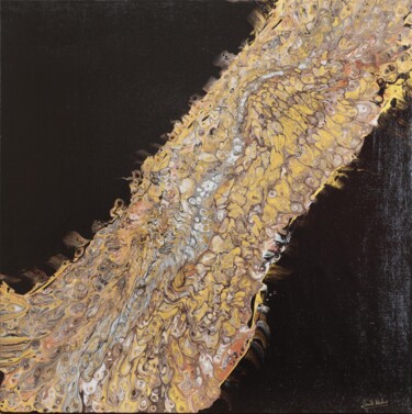Peinture intitulée "Hand of God" par Smita Mishra, Œuvre d'art originale, Acrylique