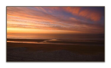 Digital Arts titled "Plage de la Baule 11" by Virtual Eden, Original Artwork, Paper