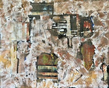 Peinture intitulée "Espace Ludique" par Hervé Souffi, Œuvre d'art originale, Acrylique