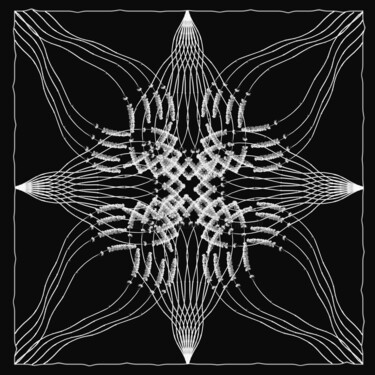 数字艺术 标题为“crea-nature-morte-26” 由Daniel Nassoy, 原创艺术品, 纸