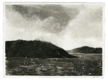 Drawing titled "Askö (Suède,Tara Eu…" by Yann Bagot, Original Artwork, Ink