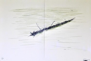 Drawing titled "Galimatia" by Antoine Poncet, Original Artwork, Paper