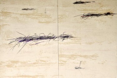 Drawing titled "Charabia1" by Antoine Poncet, Original Artwork, Paper