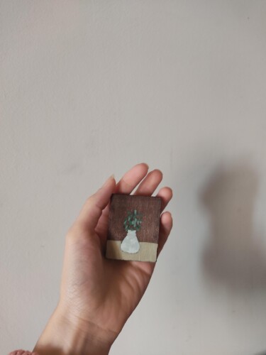 "Bouquet de fleurs 2" başlıklı Tablo Lucie Postel tarafından, Orijinal sanat, Petrol