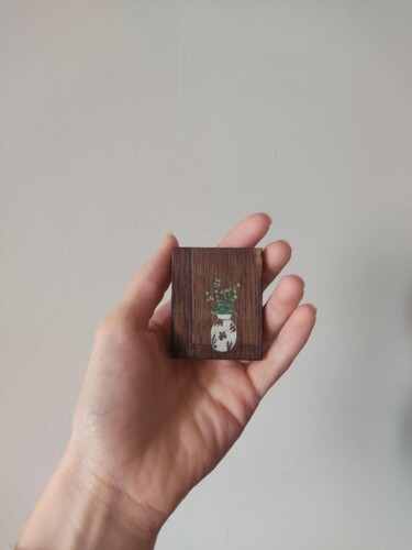 绘画 标题为“Bouquet de fleurs ” 由Lucie Postel, 原创艺术品, 油