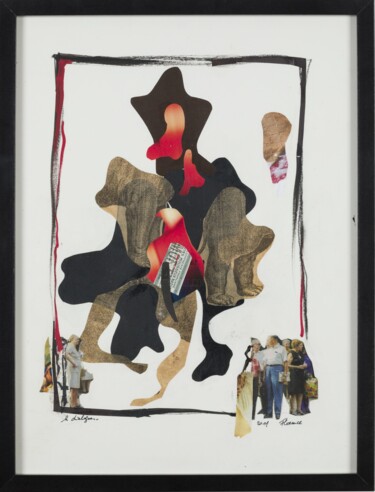 Dessin intitulée "01012011-Dialogues" par Florence Mura, Œuvre d'art originale