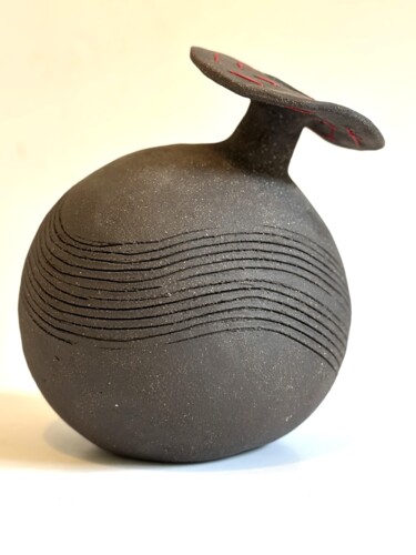 "Equilibre tissé II" başlıklı Heykel Estelle Del tarafından, Orijinal sanat, Kil