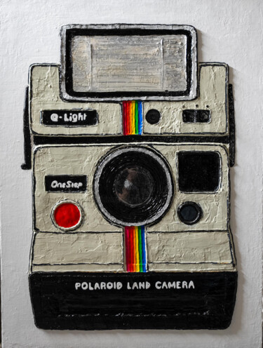 "OLD SCHOOL POLAROID" başlıklı Tablo Xoual tarafından, Orijinal sanat, Akrilik