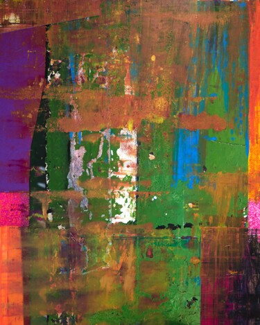 Schilderij getiteld "See sound " door Hongfeng Guo, Origineel Kunstwerk, Acryl