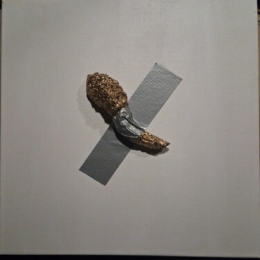 Pittura intitolato "Après avoir mangé '…" da Jim Hackenberger, Opera d'arte originale, Acrilico Montato su Telaio per barell…