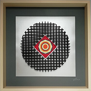 Sculptuur getiteld "Grillade" door Efka, Origineel Kunstwerk, Papier