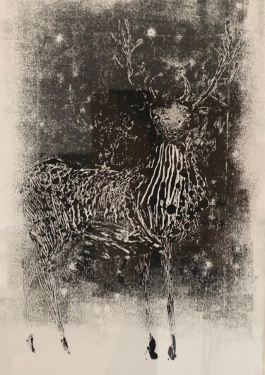 Printmaking titled "apparition" by Lydia Morano, Original Artwork, Digital Print