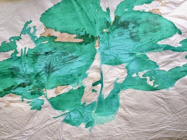 绘画 标题为“Feuillage luxuriant…” 由Nicole Grenot, 原创艺术品, 丙烯