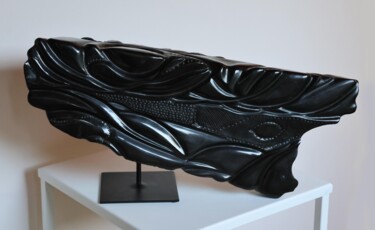 Sculpture intitulée "Pointe noire 2016 " par Jean-Pierre Milesi, Œuvre d'art originale, Pierre