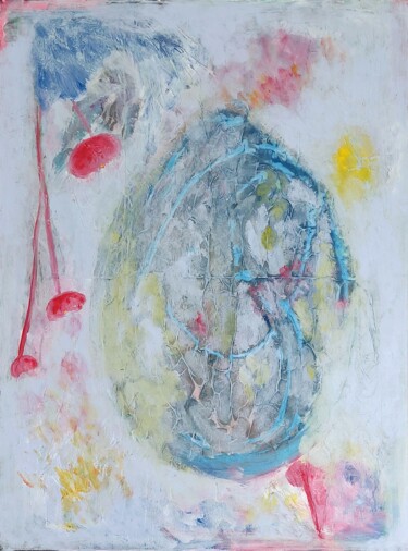 Pintura titulada "La goutte" por Orlane Grelet, Obra de arte original, Acrílico