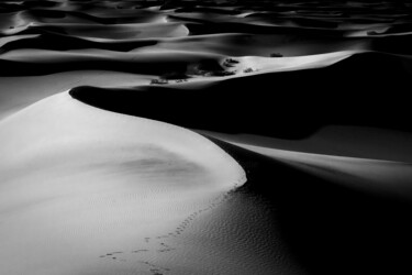 Printmaking titled "Death Valley" by Pascal Potier, Original Artwork, Aluminium