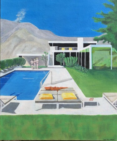 Painting titled "Jusque là tout va b…" by Jpr, Original Artwork, Acrylic