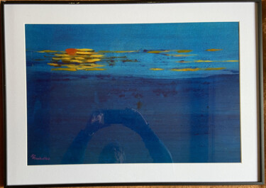 "2025 Evening Sun" başlıklı Resim Daniel Vernhettes tarafından, Orijinal sanat, Petrol