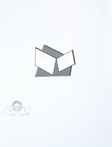 제목이 "N°454M"인 그림 Raphael Durans로, 원작, 아크릴 판지에 장착됨