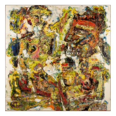 Peinture intitulée "LESBOS, (série Pali…" par Cy Pavel, Œuvre d'art originale, Huile
