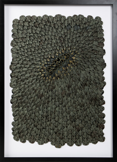 「671」というタイトルの絵画 Thibault Renardによって, オリジナルのアートワーク, アクリル その他の剛性パネルにマウント