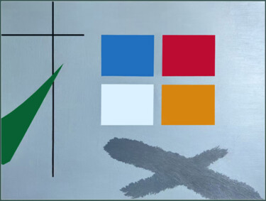 제목이 "Title of Works: Abs…"인 미술작품 Gai Yu로, 원작, 기름