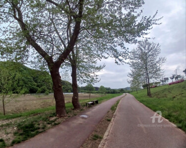 Photography titled "The Solitary Road" by Yeon-Gyeong Seo (Seo), Original Artwork, Digital Photography