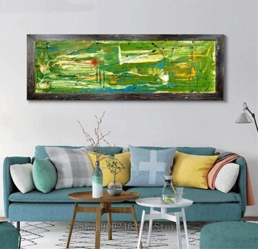 Schilderij getiteld "ПРОБУЖДЕНИЕ" door Alexey Smirnov (SAVART), Origineel Kunstwerk, Glazuur