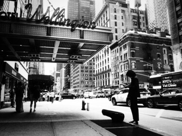 Fotografie getiteld "Artist in New York" door Robin Marty, Origineel Kunstwerk, Digitale fotografie