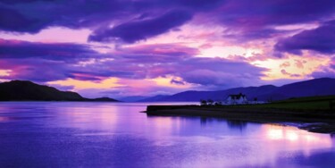 Fotografie getiteld "Loch Linnhe" door Peter Watson, Origineel Kunstwerk, Digitale fotografie