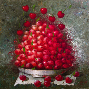 "When the home ... i…" başlıklı Tablo Svetlana Petruša tarafından, Orijinal sanat, Petrol Ahşap Sedye çerçevesi üzerine mont…