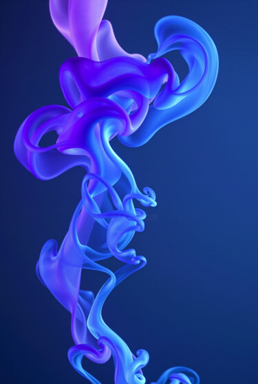 Digital Arts με τίτλο "Paema" από Kubicol, Αυθεντικά έργα τέχνης, Ψηφιακή εκτύπωση
