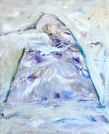 Schilderij getiteld "Suspended Silence" door Zakhar Shevchuk, Origineel Kunstwerk, Acryl