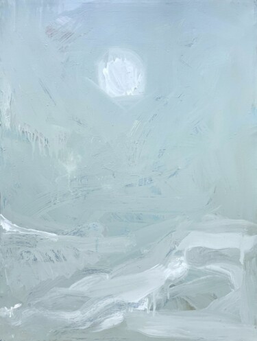 The Quiet Above Pittura intitolato "The Quiet Above" da Zakhar Shevchuk, Opera d'arte originale, Acrilico