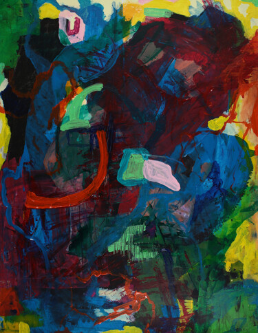 Why not Peinture intitulée "Why not" par Peter Kilb, Œuvre d'art originale, Acrylique