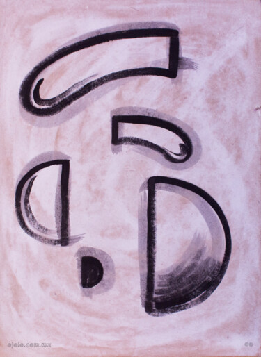 abstracto 14 Schilderij getiteld "abstracto 14" door Ojolo - Abel García, Origineel Kunstwerk, Olie