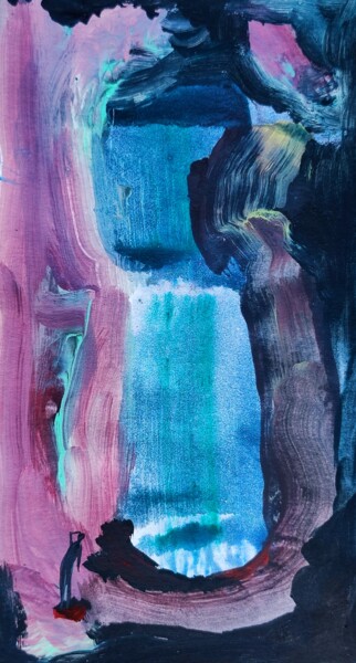 Pittura intitolato "More bored tourists…" da Milto Sideris, Opera d'arte originale, Acrilico