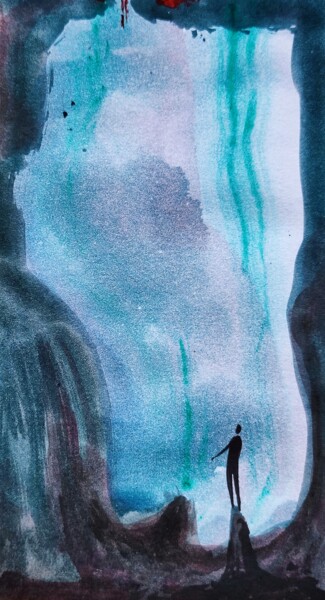 Peinture intitulée "More bored tourists…" par Milto Sideris, Œuvre d'art originale, Acrylique