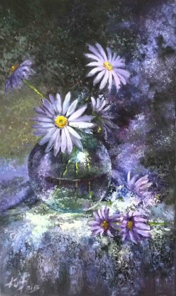 Картина под названием "Untitled" - Olga Kushnir, Подлинное произведение искусства, Масло
