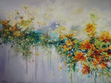 Schilderij getiteld "Untitled" door Olga Kushnir, Origineel Kunstwerk, Olie