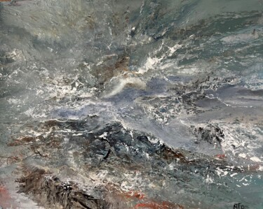 "Ciel d'orage" başlıklı Tablo Roche Marie T. tarafından, Orijinal sanat, Mürekkep Karton üzerine monte edilmiş
