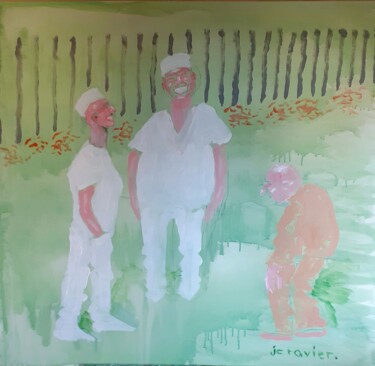 "Le rire de défense…" başlıklı Tablo Jean Christophe Ravier tarafından, Orijinal sanat, Akrilik Ahşap Sedye çerçevesi üzerin…