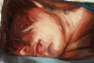 绘画 标题为“Le spleen” 由Raphaëlle Dubrulle, 原创艺术品, 油